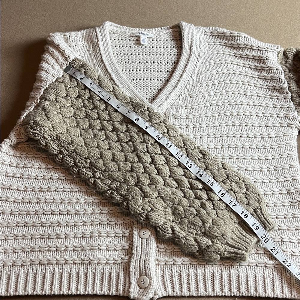 Splendid Maria Bobble Cardigan- S - Picture 10 of 12